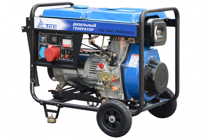 Дизель генератор TSS SDG 7000EH3A 